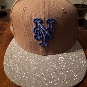 New Era Blue and Tan 59FIFTY Cap